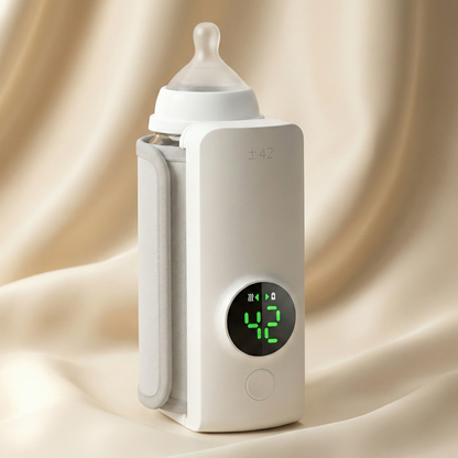 Portable Baby Bottle Warmer with Digital Display