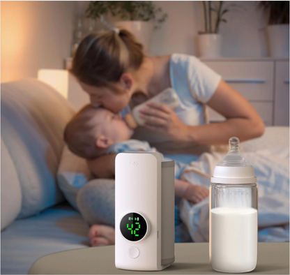 Portable Baby Bottle Warmer with Digital Display